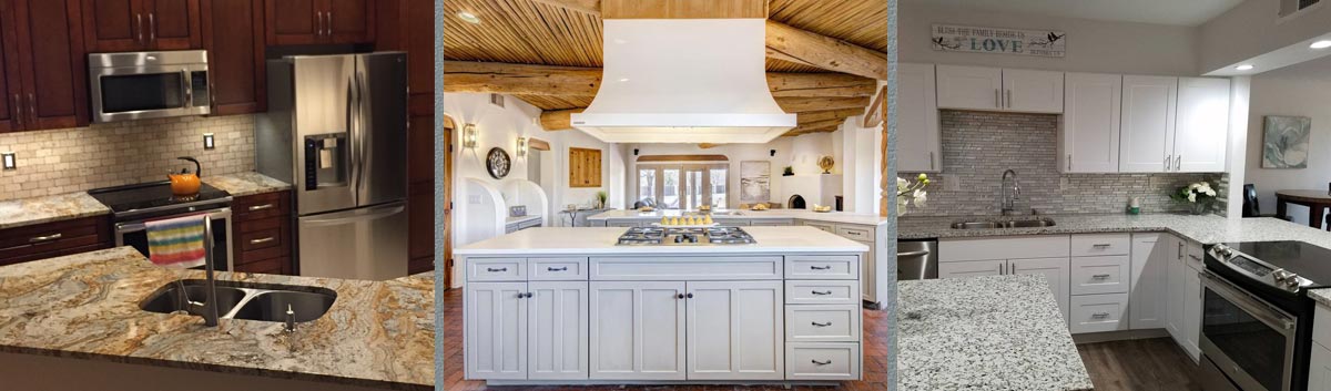 Sample Granite, Quartz and Cabinets